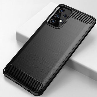 Husa antisoc SAMSUNG S23 neagra carbon