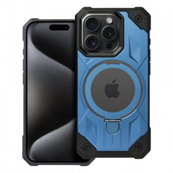 Husa Mag Cover Armor iPhone 15 Pro albastra