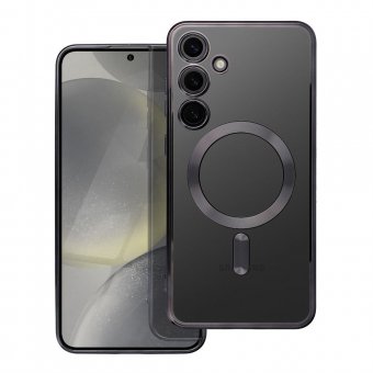 Husa silicon ELECTRO Mag Cover cu MagSafe Samsung S24 neagra