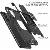 Husa antisoc Nitro Samsung S24 Plus neagra