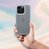 Husa silicon Pearl iPhone 16 albastra
